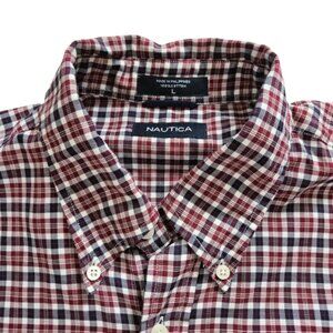 NWOT! Nautic Soft Check Button Down Shirt